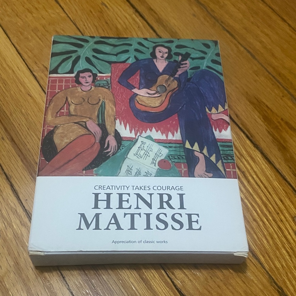 Henri Matisse Art Postcards Creativity Takes Courage